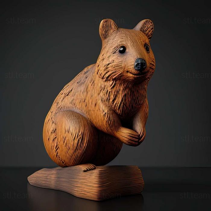 3D model Quokka (STL)